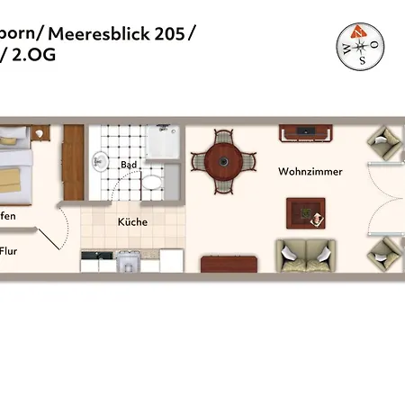 Meeresblick Meeresblick 205 *